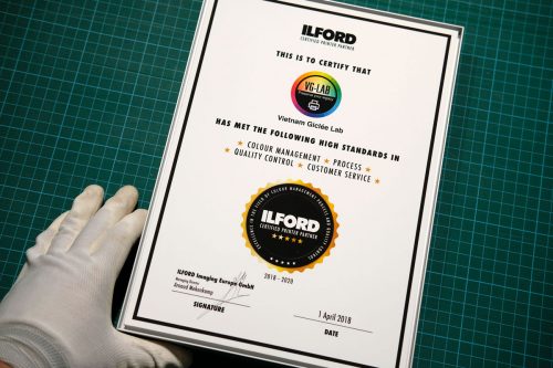 VG-Lab được công nhận là đối tác in tin cậy của ILFORD